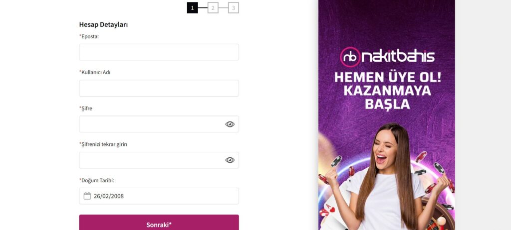 nakitbahis üyelik